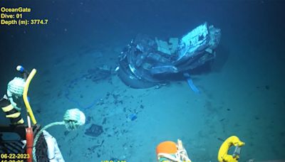 Coast Guard releases video showing Titan submersible wreck at bottom of Atlantic