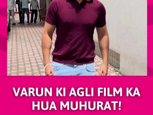 Varun Dhawan Snapped by Paparazzi! Is a New Movie on the Way? | Entertainment - Times of India Videos