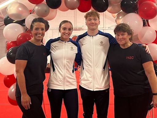 Hamilton gymnasts compete at new facility opened by Commonwealth Games stars