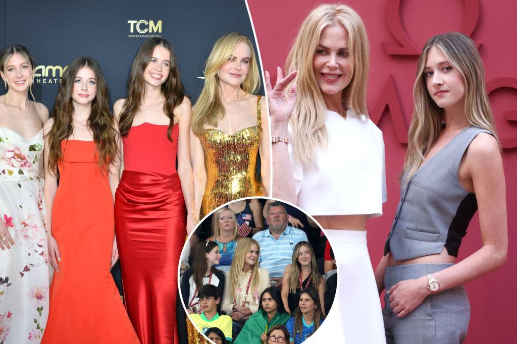 Nicole Kidman says teenage daughters ‘wreak havoc’ borrowing clothes from her closet: ‘They go crazy’