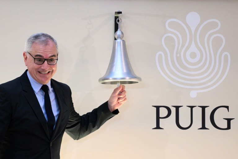 Shares in Spain's beauty group Puig rise on market debut