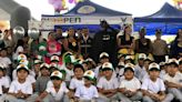 Con superhéroes, dulces y mensajes sobre sus derechos, 120 niños de plantel de Samborondón participaron de agasajo de la Dinapen