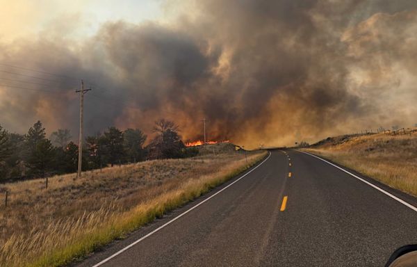 UPDATE: Pleasant Valley Fire continues to burn north of Fort Laramie