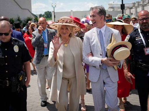 Media mogul Martha Stewart almost forgets home of Kentucky Derby ... it’s not Connecticut!