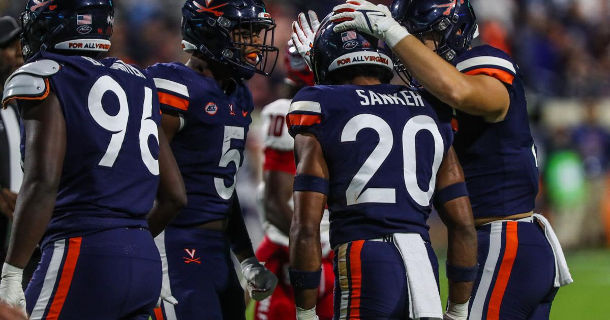 Virginia football team will play three straight night games to start the 2024 campaign