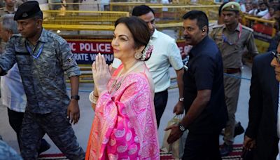 Nita Ambani buys Benarasi lakkha buti saris costing lakhs ahead of Anant Ambani-Radhika Merchant’s wedding