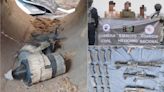 Localizan tres explosivos en Tierra Caliente y decomisan arsenal bélico en Buenavista, Michoacán