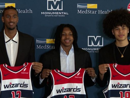 Wizards introduce 1st round draft picks