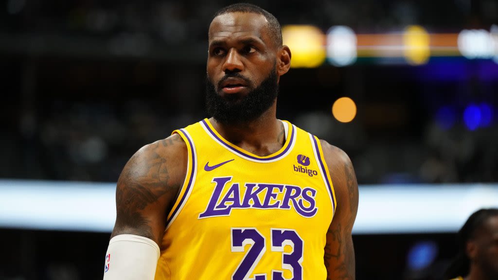 LeBron James was heard arguing with a referee after Lakers' Game 2 loss