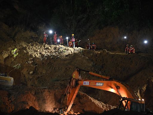 救援日夜不停！廣東梅大高速路面坍塌48死30傷 陸副總理趕赴現場