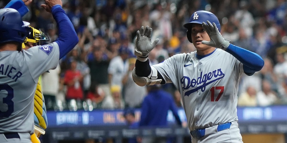 Betts homers in return from injury, Ohtani also goes deep as Kershaw and Dodgers beat Brewers 5-2