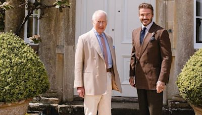 David Beckham Shares Beekeeping Tips With King Charles