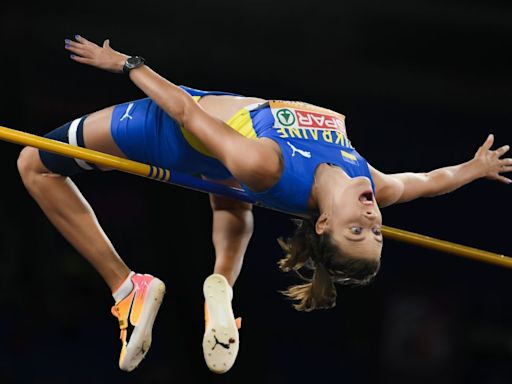 Ukrainian sets women's high jump world record