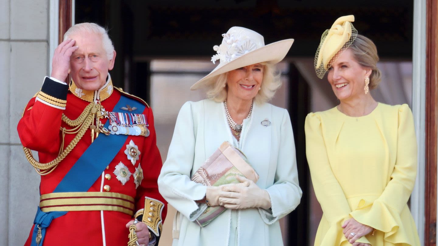 Sophie, Duchess of Edinburgh, Wore a Sunny Yellow Dress for Trooping the Colour