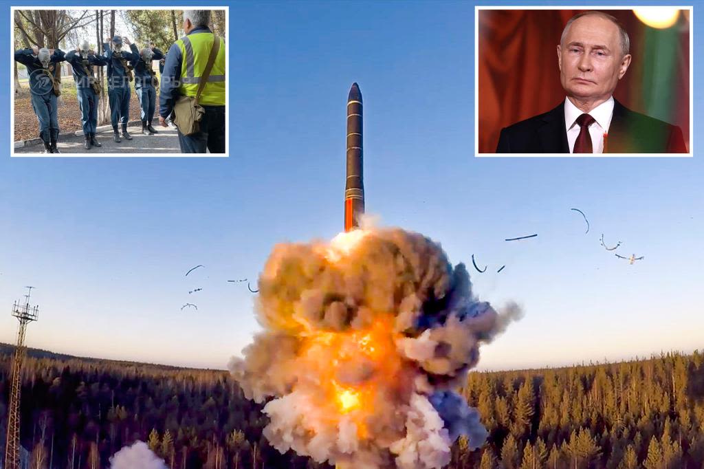 Russia announces nuclear weapon drills after angry exchange with senior Western officials