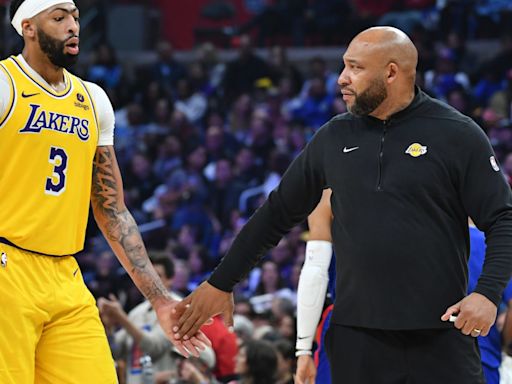 Lakers Rumors: Anthony Davis 'Was Not on Board Anymore' with Darvin Ham Before Firing