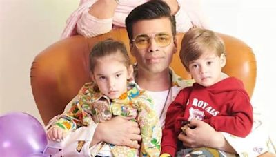 WATCH: Karan Johar shares a video with fans, says 'I'm disinheriting my son Yash, Roohi will get everything because…'