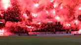 Girl, 13, 'sexually assaulted' during Dundee v Rangers football match where many flares were let off