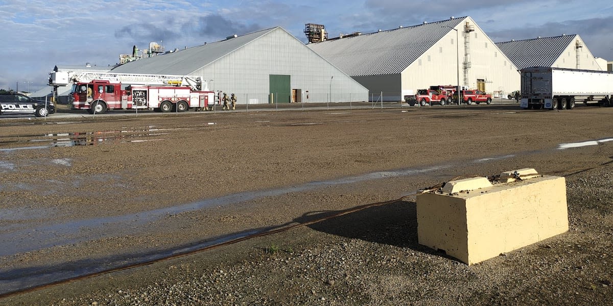 Fire at Cargill Inc.