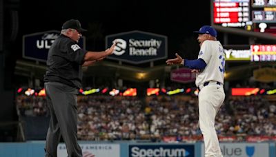 Everything fell apart for the Dodgers in the sixth inning of loss to the Phillies