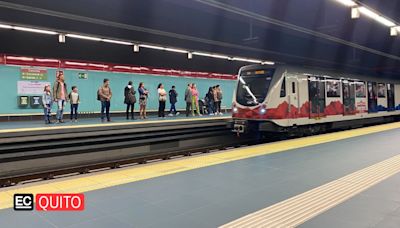 Así funciona el Metro de Quito este viernes 12 de julio