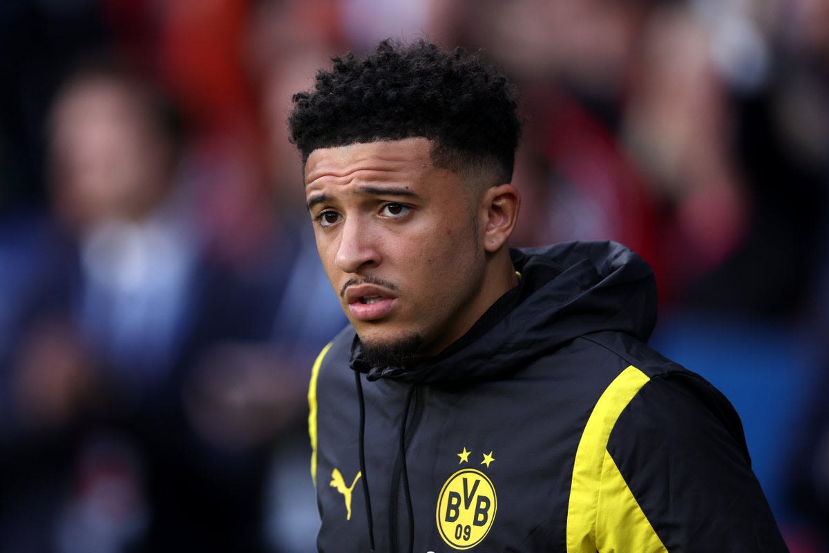 Manchester United in line for £3.5m boost as Jadon Sancho reaches Champions League final