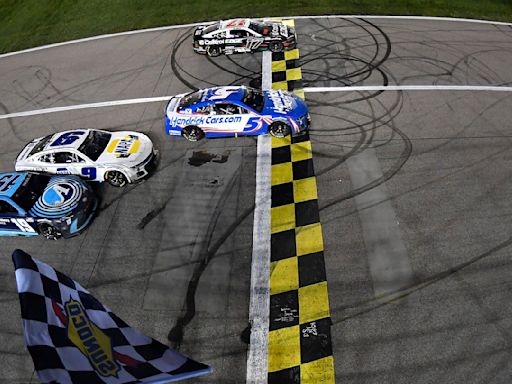 Kyle Larson wins Kansas in NASCAR's closest-ever finish: 3 takeaways on the Cup race