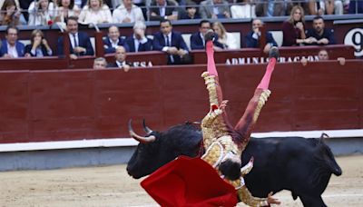 Andrés Roca Rey sufre una grave cogida en Las Ventas con Victoria Federica como testigo