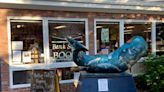 Bank Square Books departing downtown Mystic for nearby location