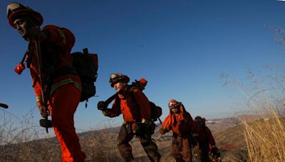 California's inmate firefighter crews are dwindling just as the state starts to burn