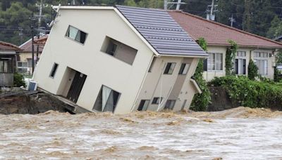 Seven people killed as Japan hit by landslides and floods, reports say