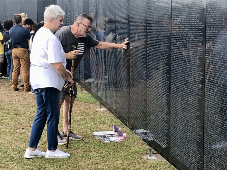 Vietnam Memorial Wall brings healing, memories and tears in Robertsdale