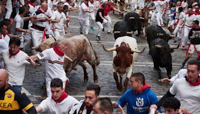 San Fermín 2024, resumen y vídeo del octavo encierro de los Sanfermines de Pamplona hoy | Última hora