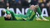 'He can't see properly' - Pep Guardiola gives injury update on Ederson after Man City goalkeeper rages after being taken off | Goal.com English Kuwait