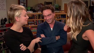 Johnny Galecki Was Turning Red When Kaley Cuoco Was Speaking About Her Photo Hack During An Interview