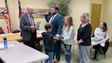 Aaron Haynie sworn in as new Marshall mayor