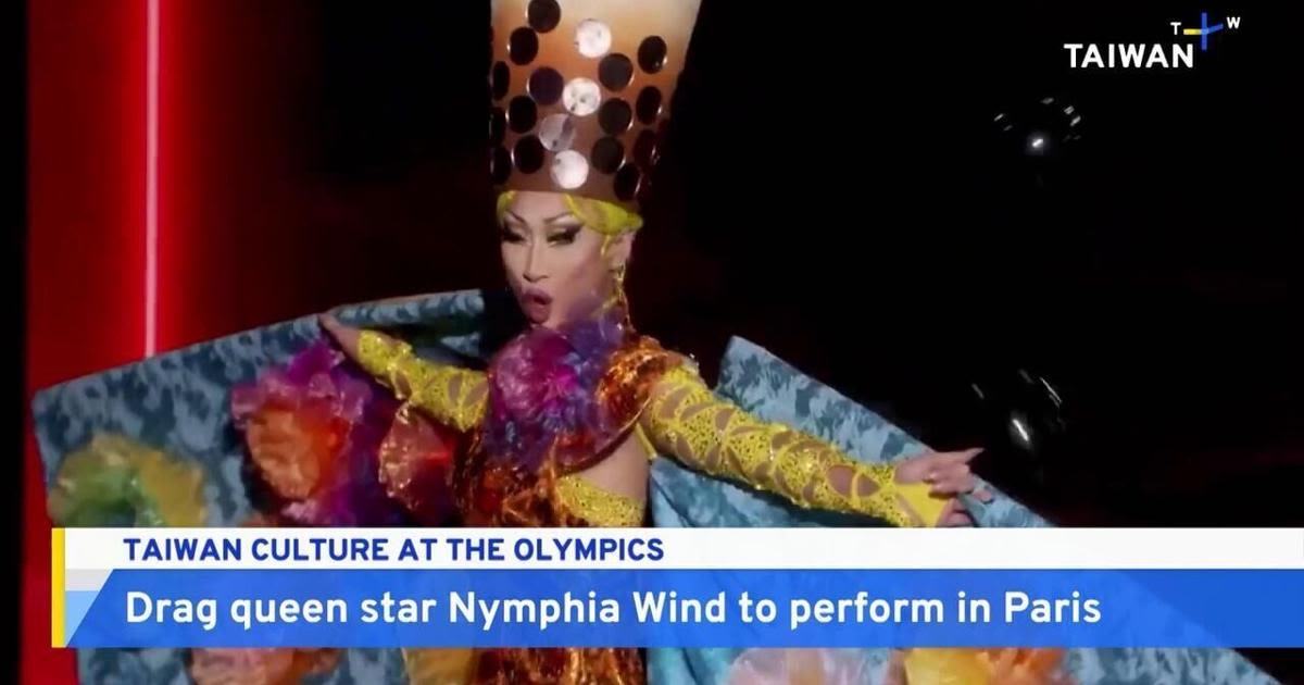 Taiwan's Champion Drag Queen Nymphia Wind Headed to the Olympics - TaiwanPlus News