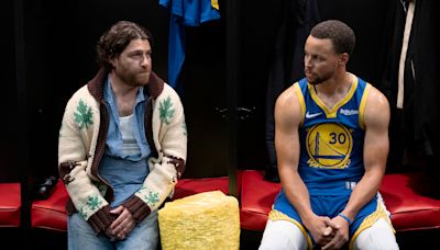Stephen Curry Helps His Washed-Up Middle School Teammate and Sips Horse Placenta in Peacock’s ‘Mr. Throwback’ Trailer