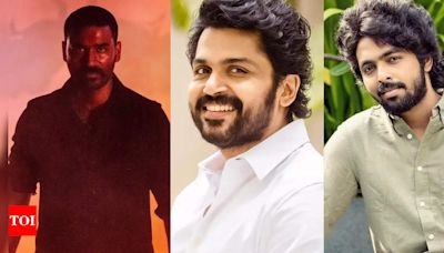 Karthi, Bharathiraja, GV Prakash, and other cinema stars extended wishes for Dhanush as the actor's 50th film 'Raayan' releases | Tamil Movie News - Times of India