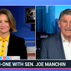 MSNBC host pressures Joe Manchin to endorse Biden: ‘You going to sit on the sidelines?’