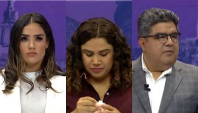 ¿Y las palomitas? Debate por Cuauhtémoc brilla por ataques entre Monreal y Alessandra