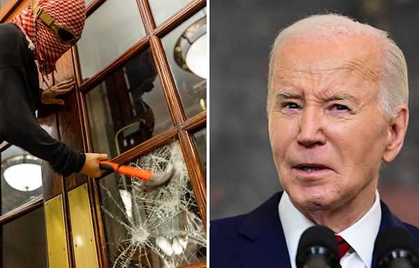 Biden takes role as bystander on border and campus protests, surrenders the bully pulpit