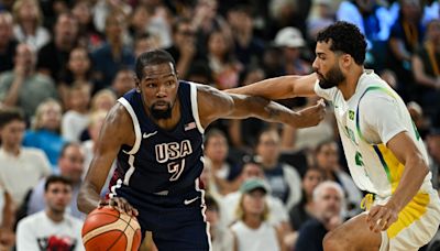 Paris Olympics: Kevin Durant passes Lisa Leslie as USA's all-time leading Olympics scorer