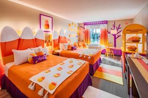 ‘Real-life candy corn dreamland’: Candy Corn Suite opens at Pennsylvania hotel in time for fall