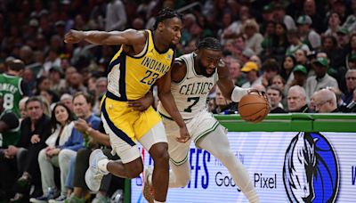 Celtics Wrap: Jaylen Brown Rescues Boston In Game 1 OT Win Vs. Pacers