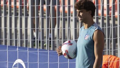 Atlético | Se 'normaliza' la situación de Joao Félix, que hasta sonríe