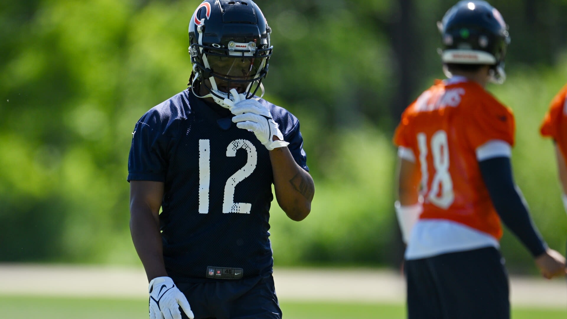 Bears think Velus Jones can be "like a damn freight train" returning kickoffs