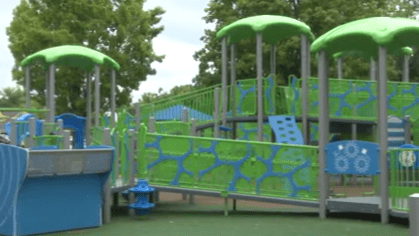 Rebuilt for accessibility, Tricentennial Playground to re-open soon