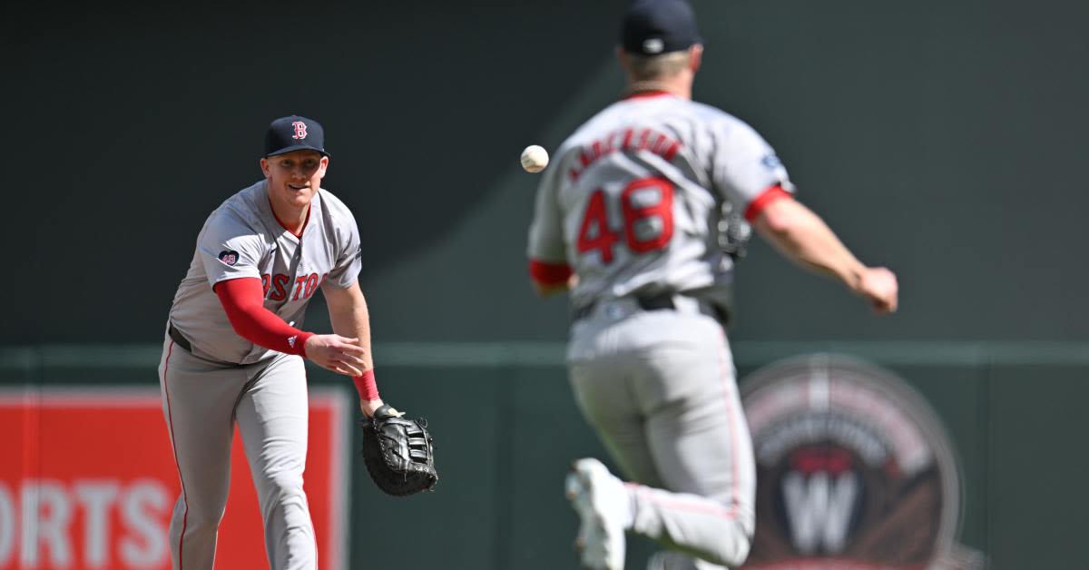 WATCH: Red Sox Score with a Hit of the Monster