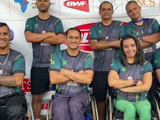 Brasileiros são campeões no parabadminton em Uganda